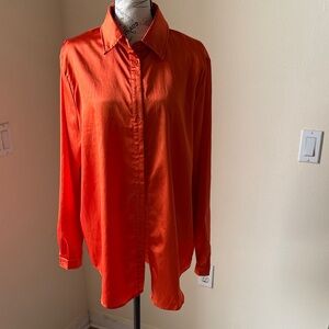 PrettyLittleThing Fiery Red Shirt